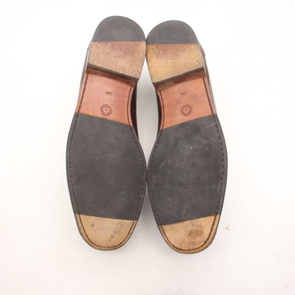 Mezlan Teano Tassel Loafers Brown Leather Shoes Men\'s Size 11 M Hand Made Spain main image 5